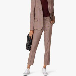 MILLY Women's Kristen Check Plaid Pant